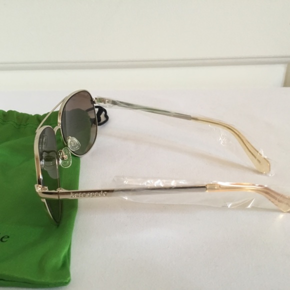 NWT Kate Spade Emmaline Sunglasses Aviator Sunglasses - Picture 6 of 7